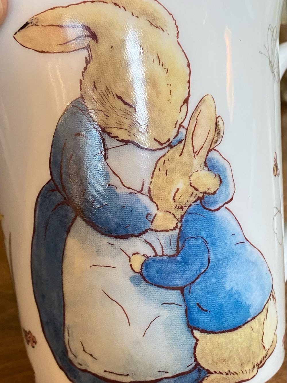 2022 World of Beatrix Potter Ceramic Mug Night Night Sleep Tight Peter Rabbit - Picture 3 of 9